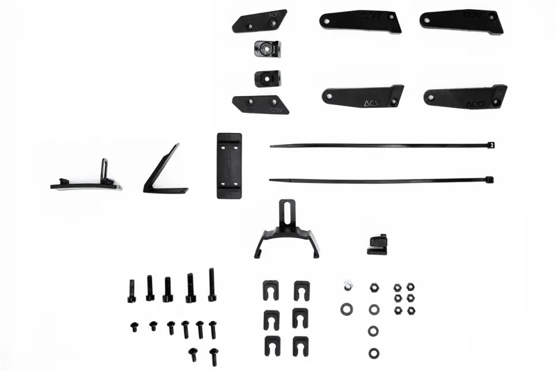 Cube / Acid 53mm Universal Mudguard Set for 700c Wheels - 93370-4